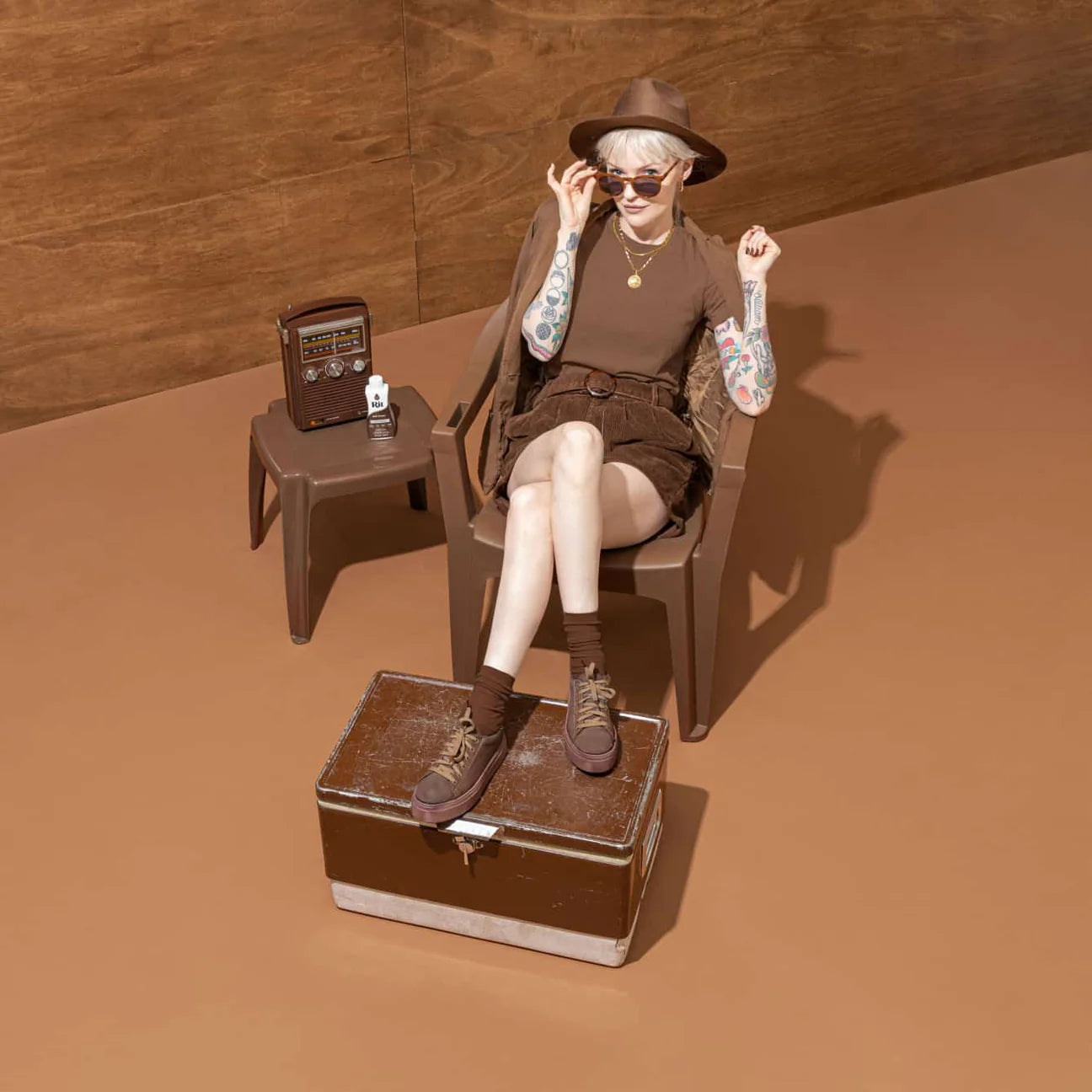 Rit Flydende Universalfarve - Mørkebrun