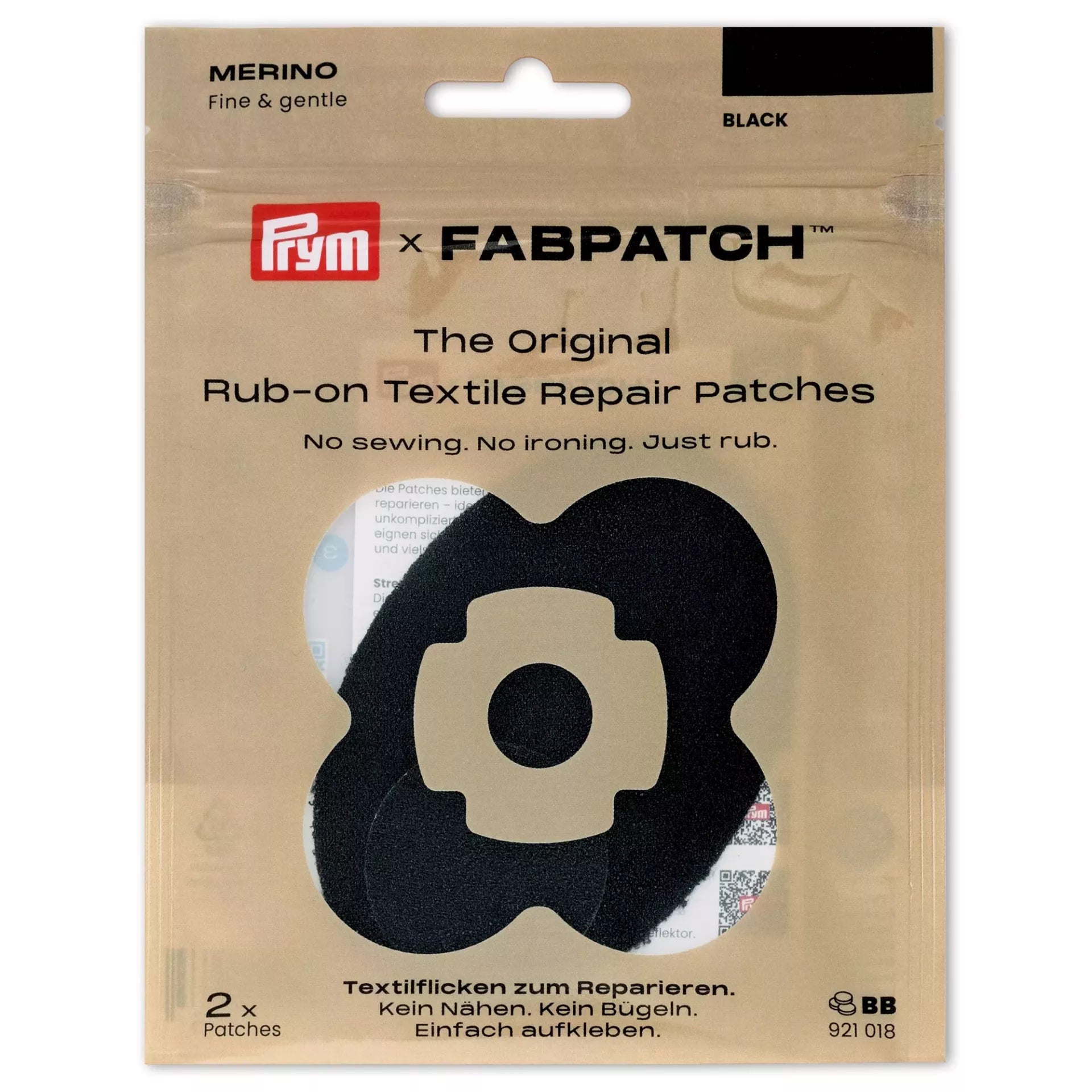 FabPatch Merino 2-pak