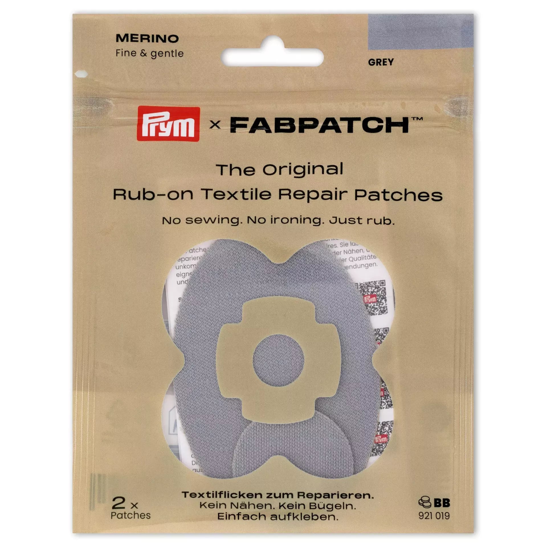 FabPatch Merino 2-pak