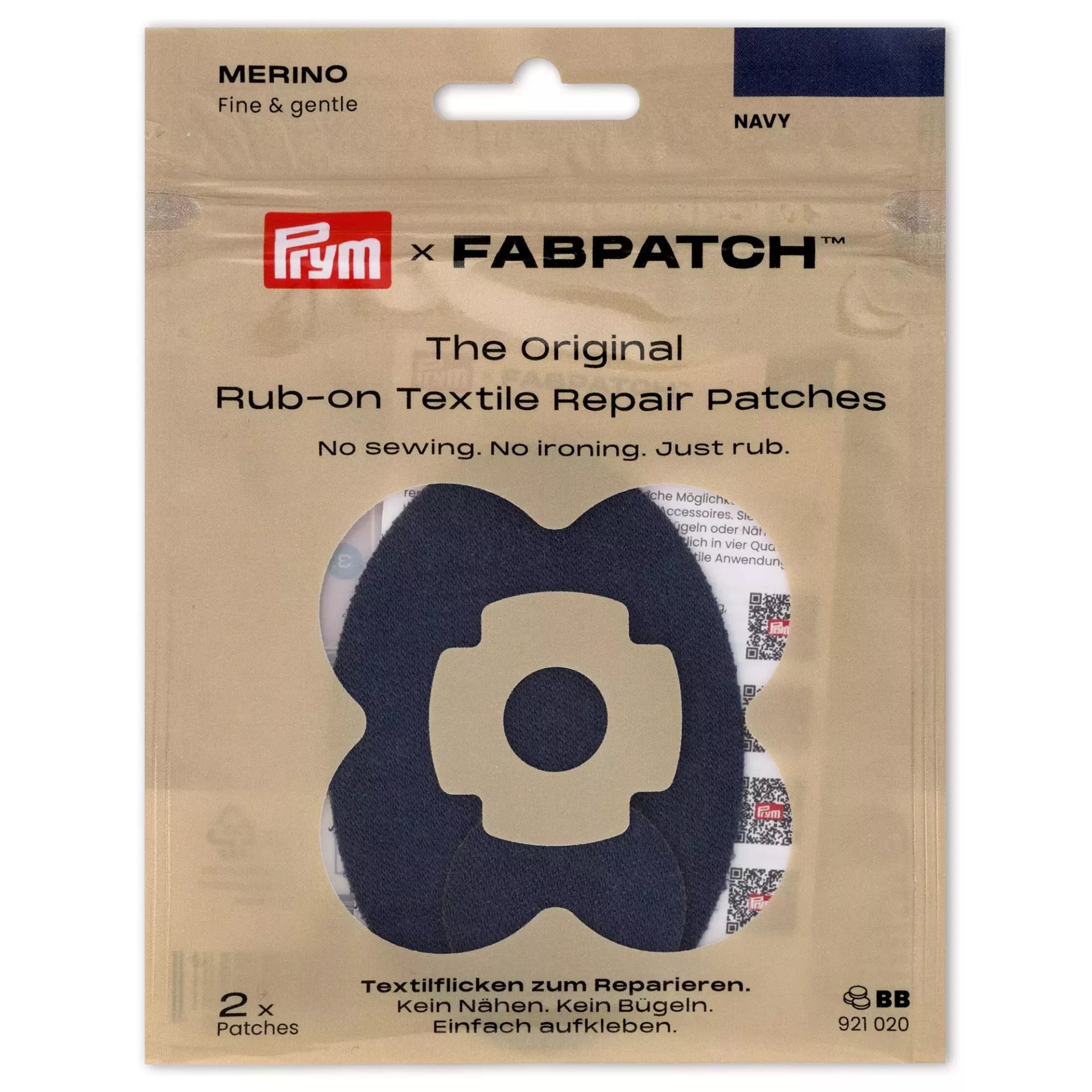 FabPatch Merino 2-pak