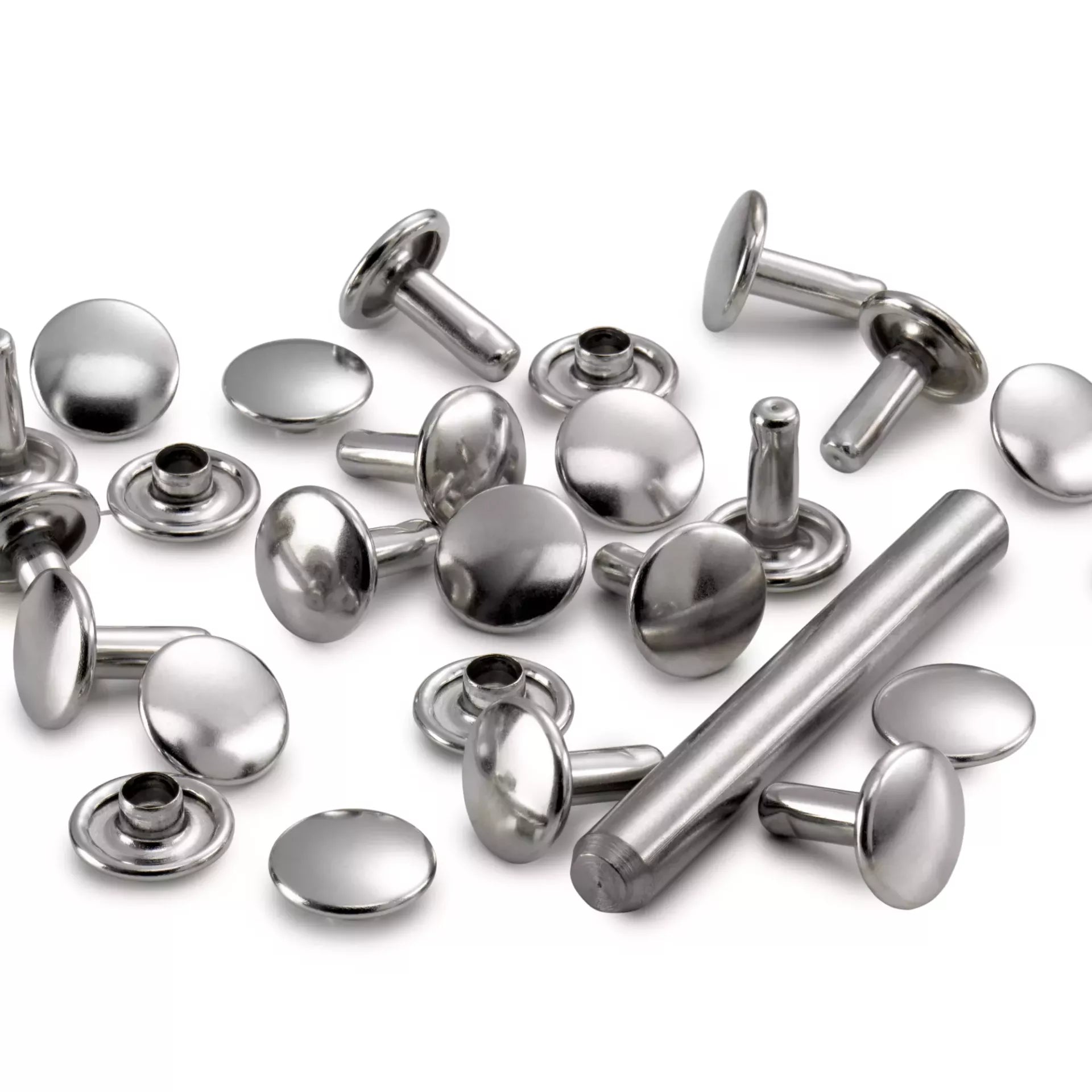 Lædernitter Sølv Ø 9 mm Prym