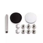 Lædernitter Sølv Ø 9 mm Prym