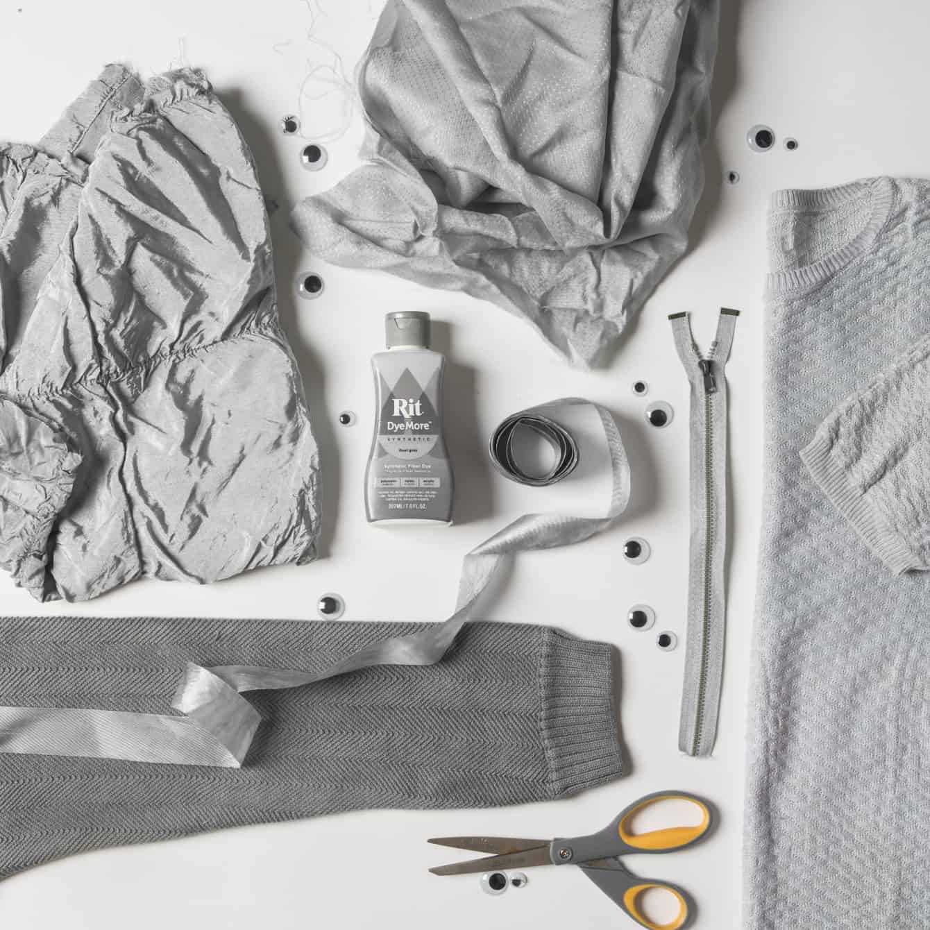 Rit DyeMore Til Syntetiske Stoffer - Frostgrå