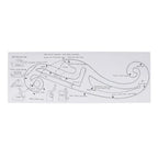 Fransk Kurvlinjal "French Curve"