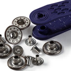 Jeansknapper 17mm Frosted Hvid Prym