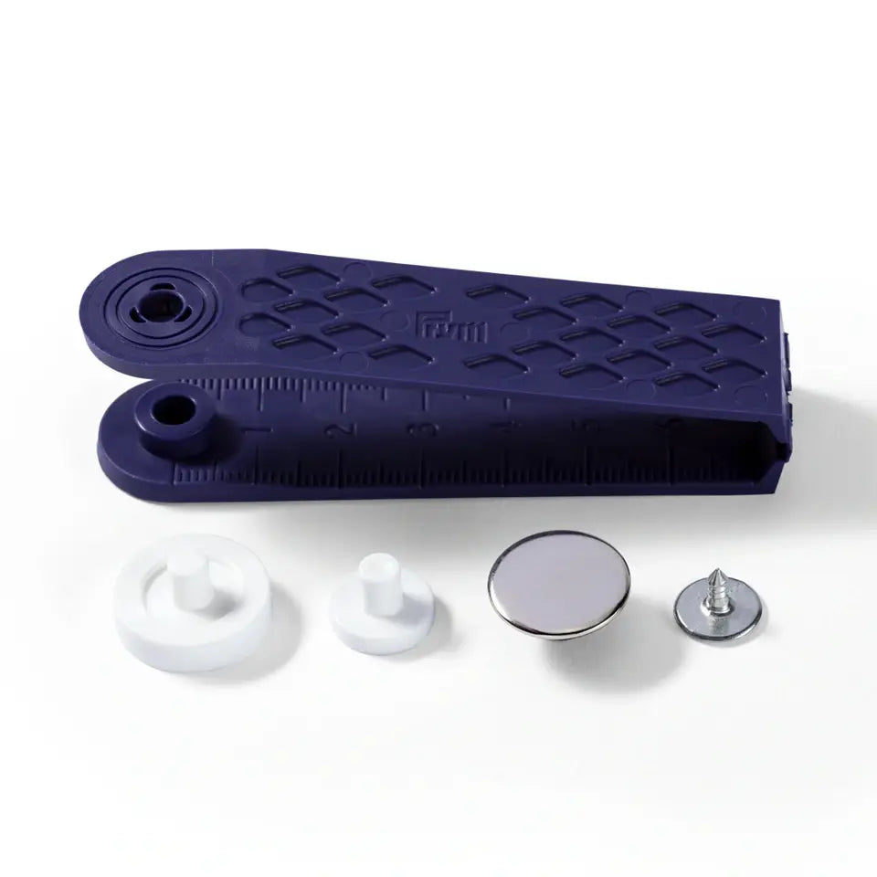 Jeansknapper 17mm Sølv Prym