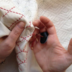 Sashiko Fingerbøl Læder