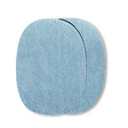 Strygelapper Jeans Lyseblå 2-pak