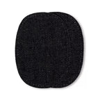 Strygelapper Jeans Sort 2-pak