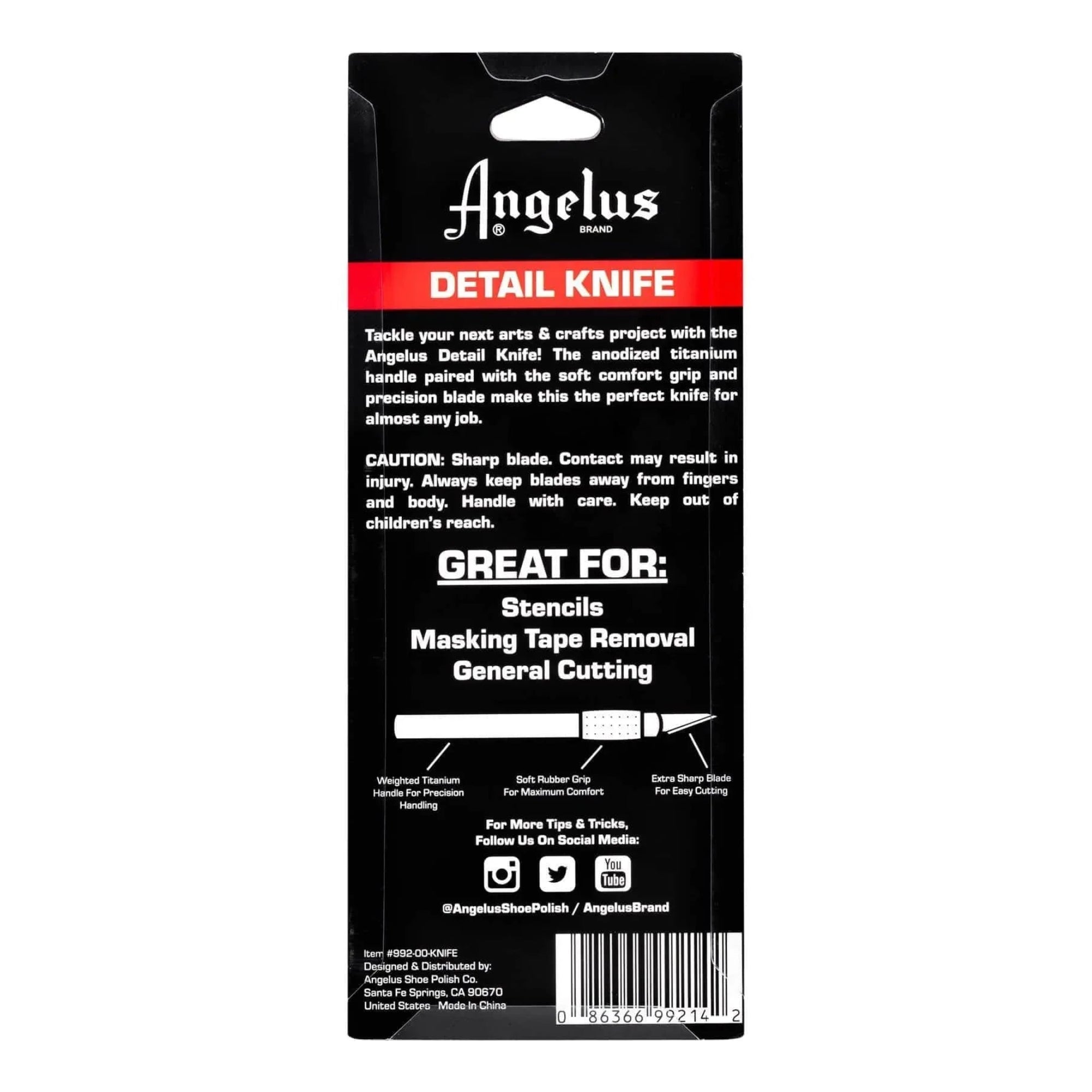 Angelus Detail Knife | Hobbykniv