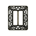 Dekorativ bæltespænde bronze