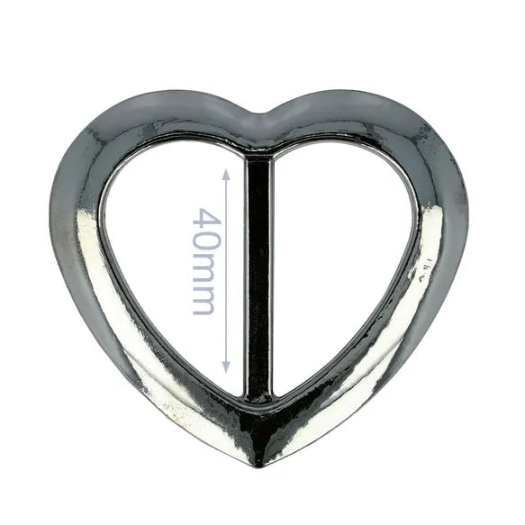 Hjerteformet bæltespænde