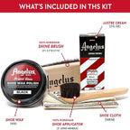 Skoplejesæt Angelus Shoe Shine Kit
