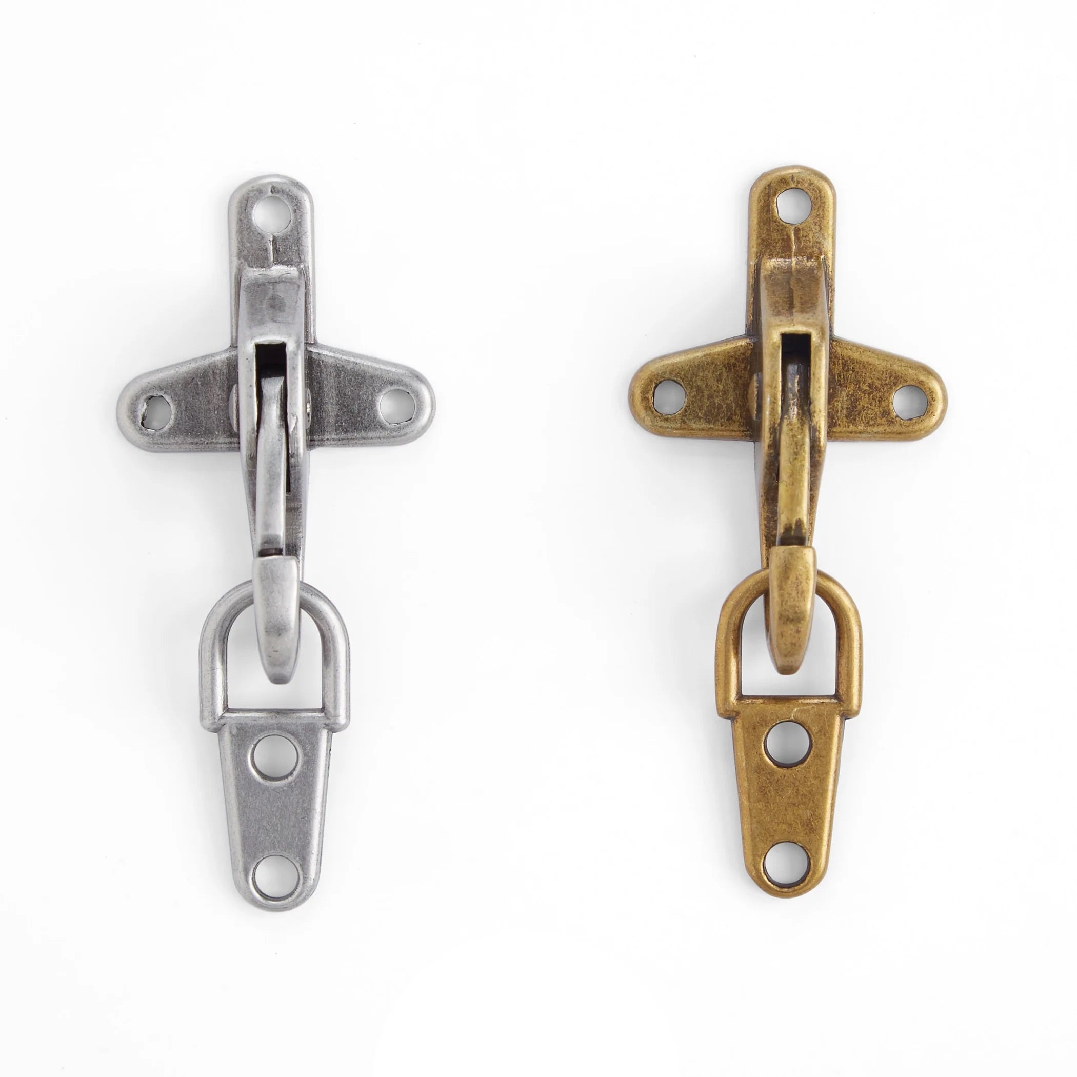 Fireman Clasp Antique Brass