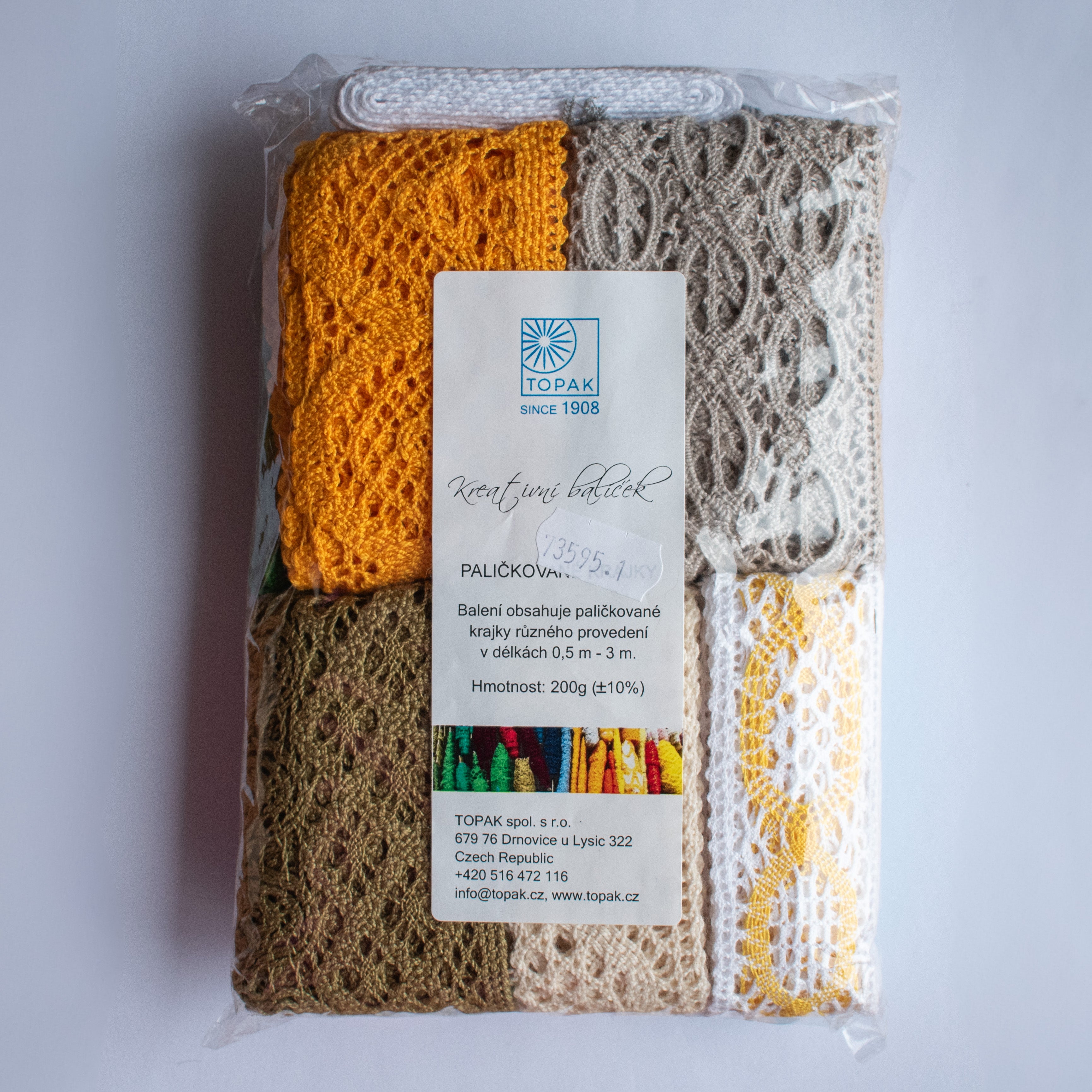 Blondeblanding Bomuld Flerfarvet