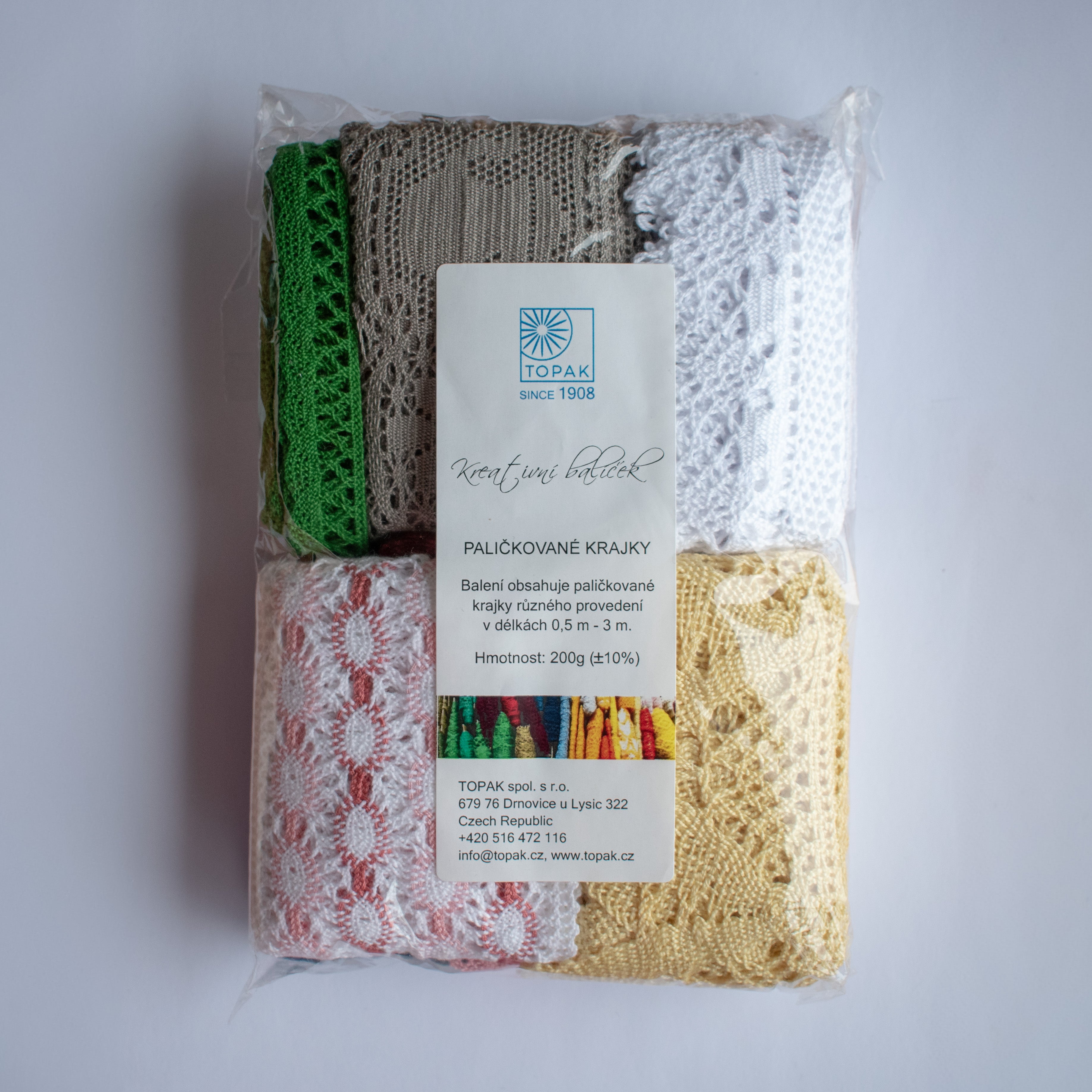 Blondeblanding Bomuld Flerfarvet