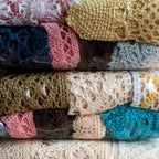 Blondeblanding Bomuld Flerfarvet