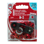 Øjehuller 10mm Røde Koh-I-Noor