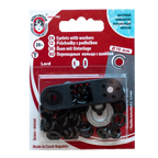 Øjehuller 10mm Sort nikkel Koh-I-Noor