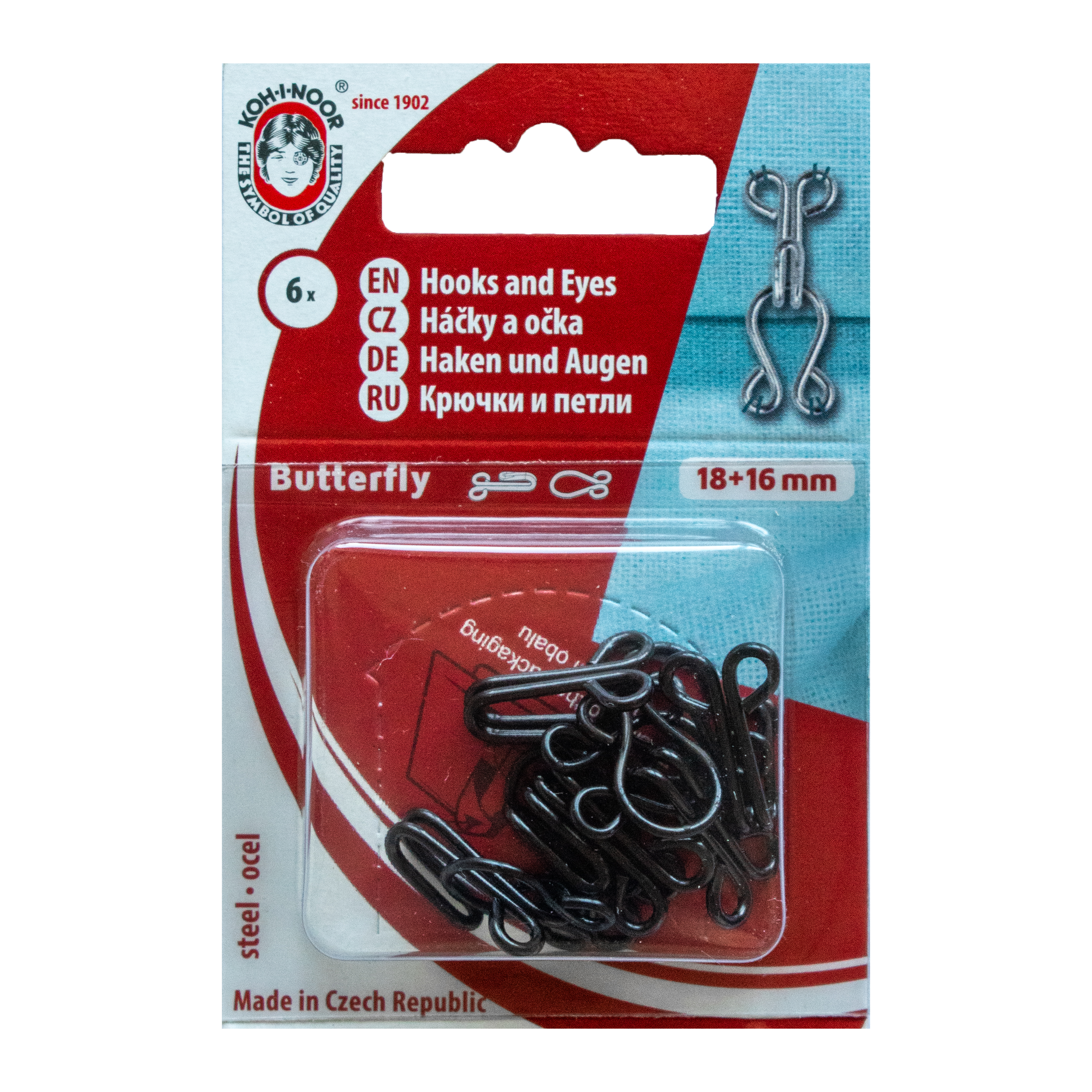 Buksekroge sorte KOH-I-NOOR