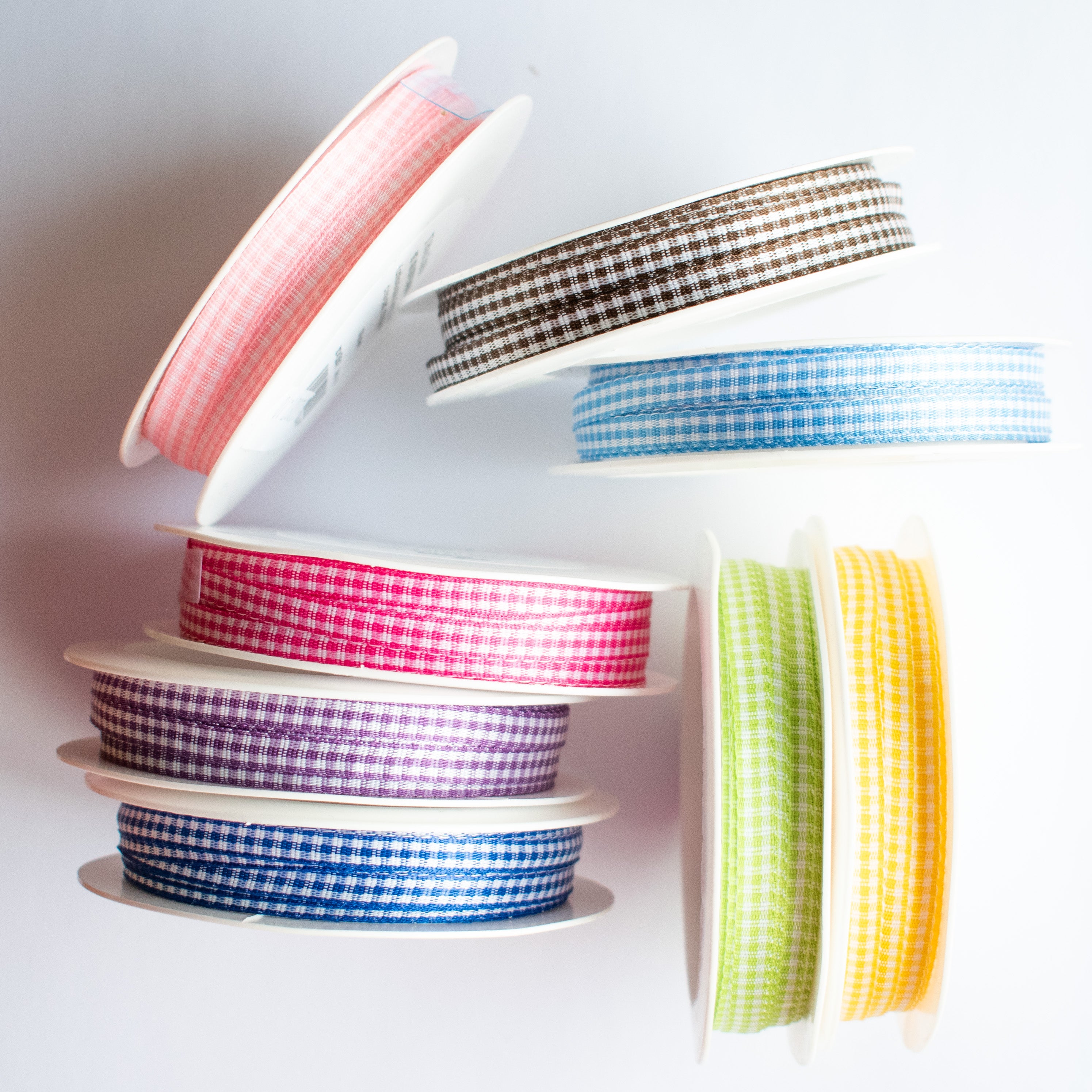 10 meter ginghamtape på en rulle