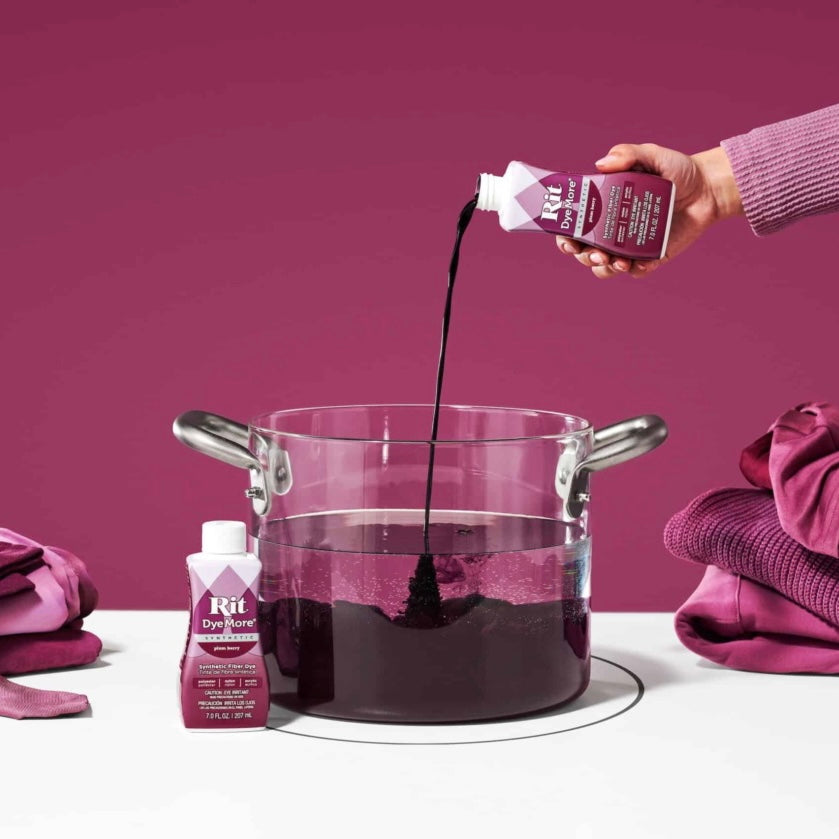 Rit DyeMore Til Syntetiske Stoffer - Plum Berry