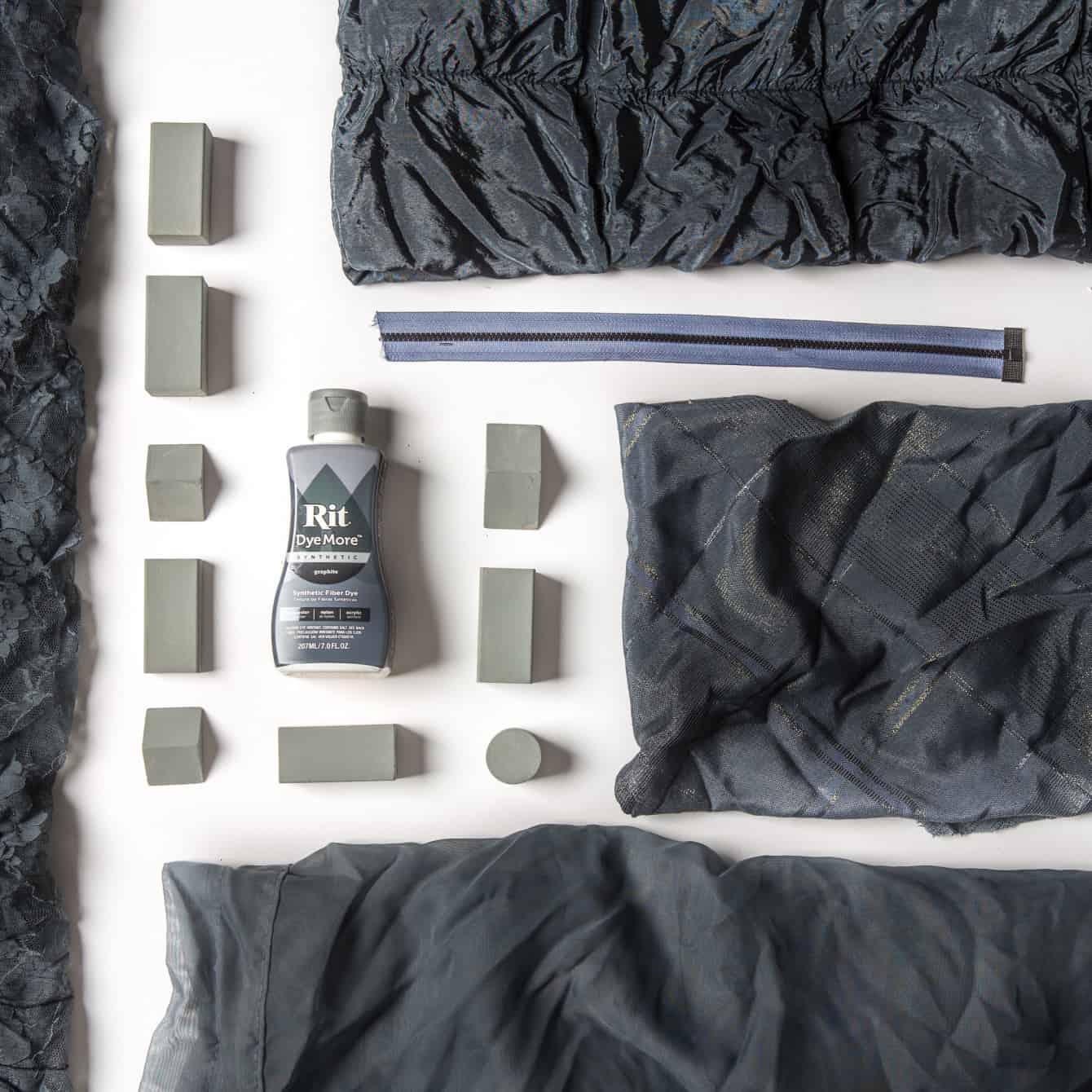 Rit DyeMore Til Syntetiske Stoffer - Graphite