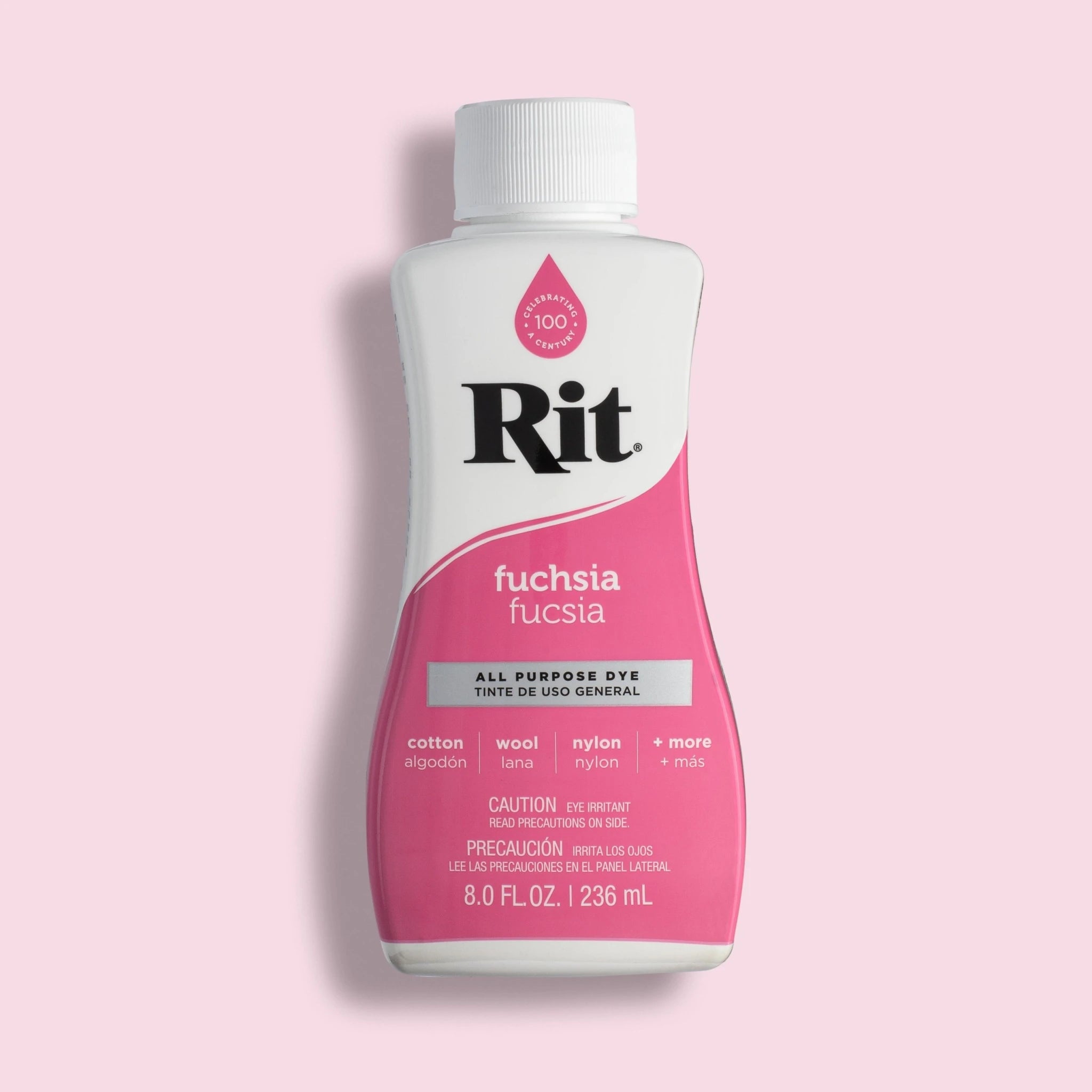 Rit All Purpose flydende tekstilfarve - Fuchsia