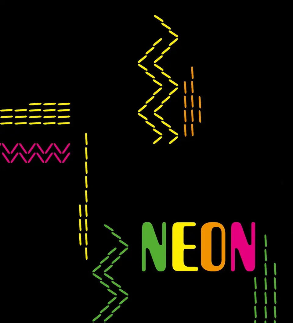 Gütermann Trådsæt Neon 4 ruller