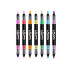 Rit FreeFlow Dual-Tip Markers Jellied Brights 7-pak