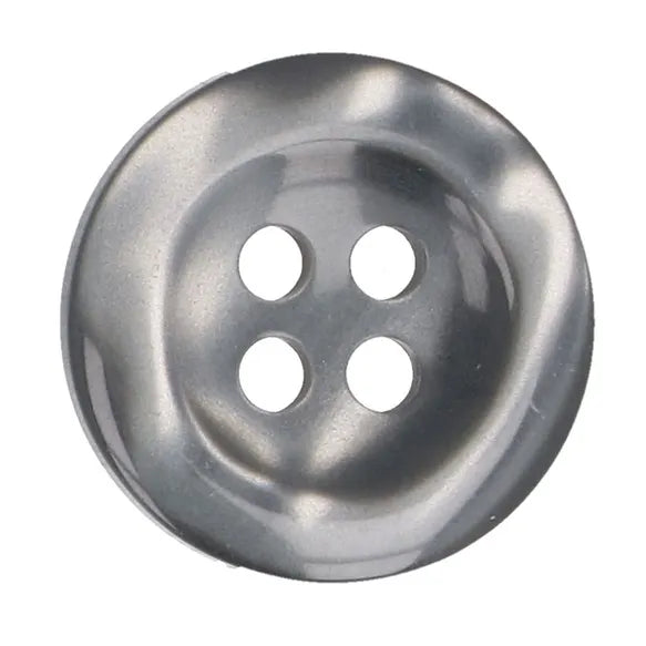Milward Knapper Skinnende Grå 15mm