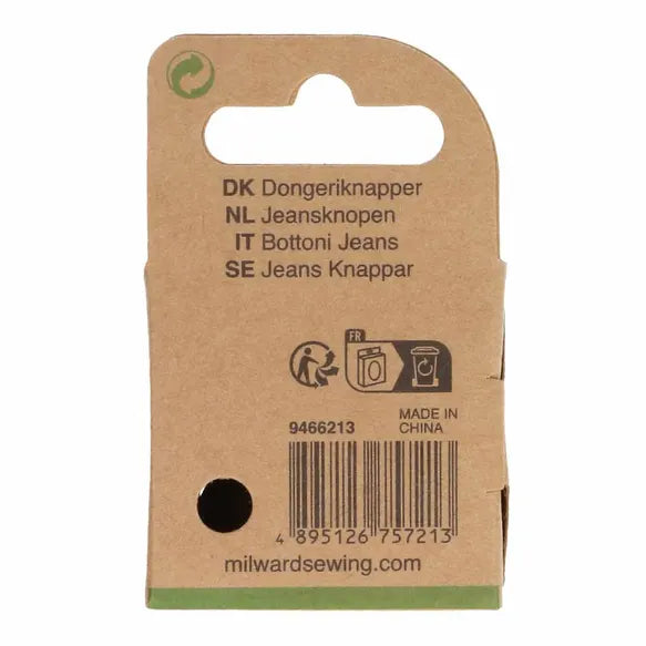 Milward Jeansknapper 16mm Bronze