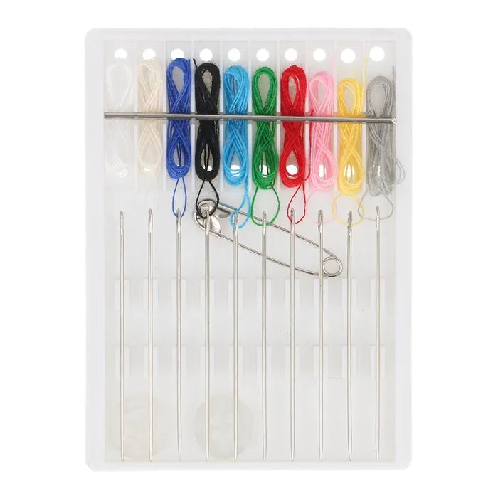 Rejsesæt med fortrådede nåle