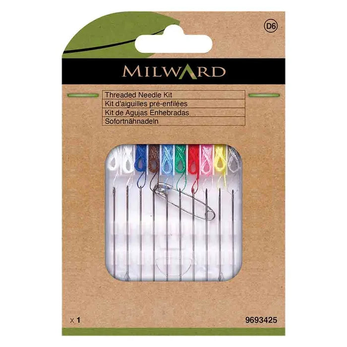 Rejsesæt med fortrådede nåle