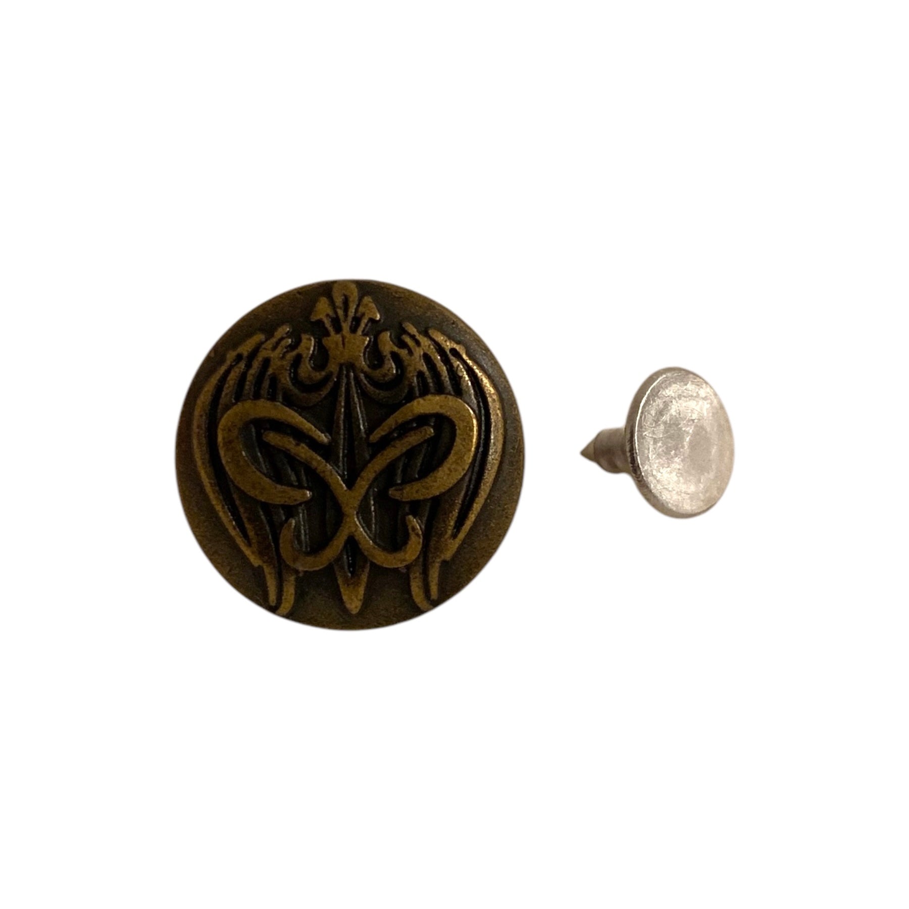 Jeansknap Sommerfugl Ø 19 mm