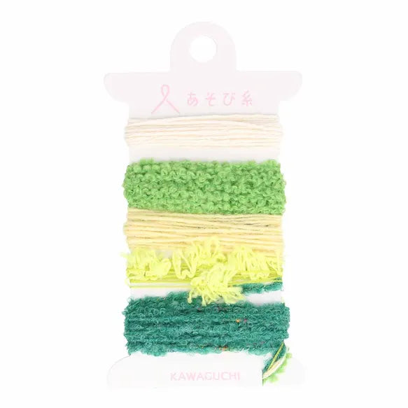 Vævegarn Asobi Green - Pokeori