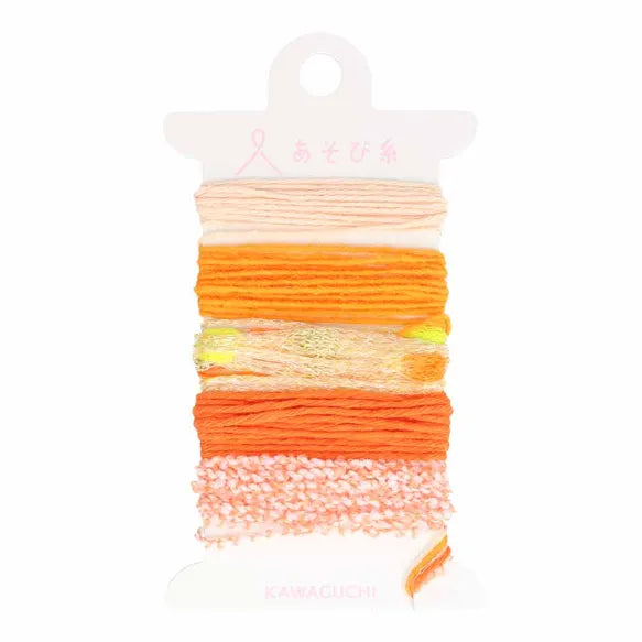 Vævegarn Asobi Orange - Pokeori