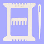 Væveramme med værktøj - Pokeori