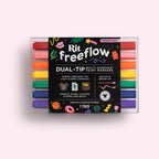 Rit FreeFlow Dual-Tip Markers Primary 7-pak