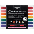 Rit FreeFlow Dual-Tip Markers Primary 7-pak