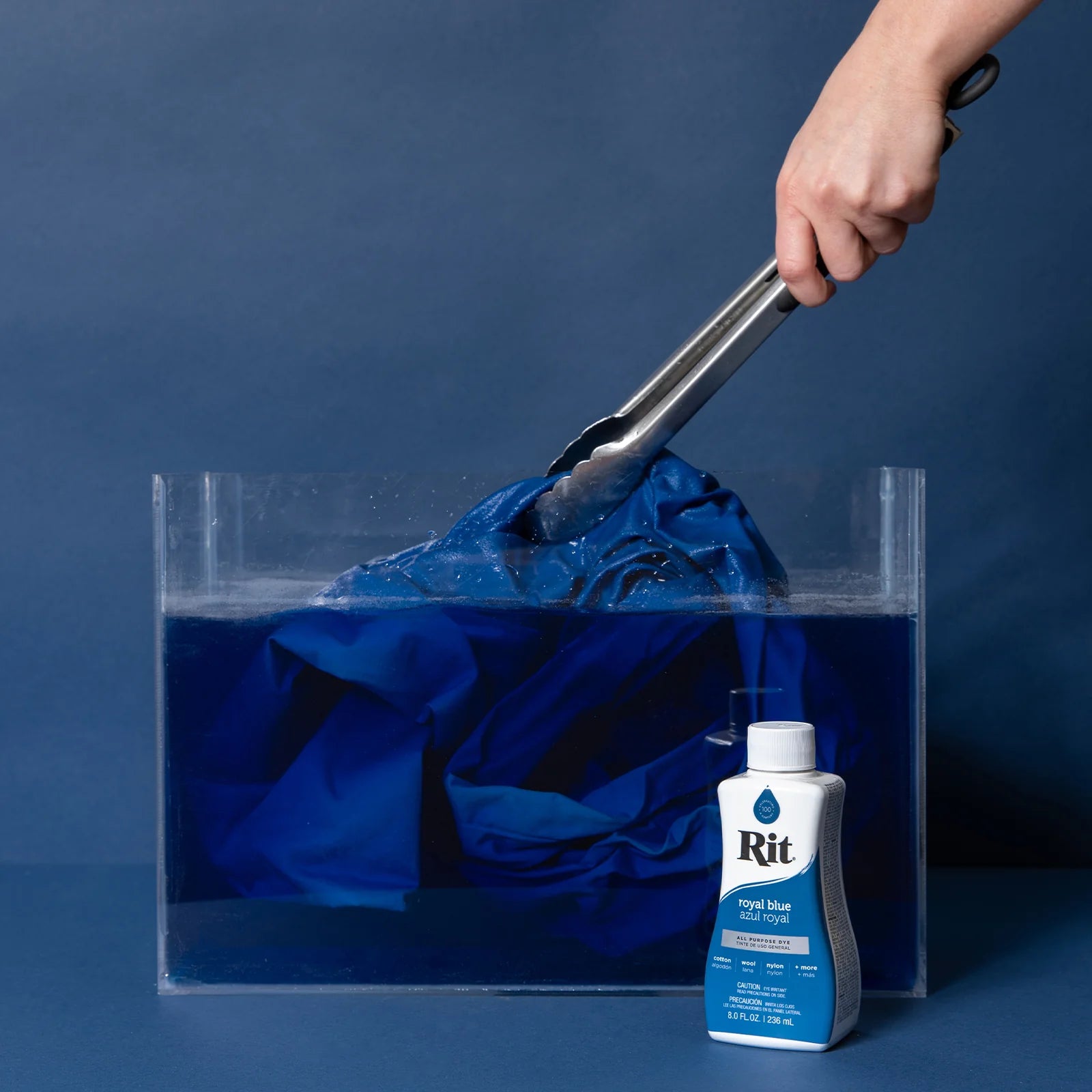 Rit All Purpose flydende tekstilfarve - Royal Blue