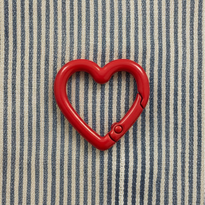 Karabinhage Hjerte 19 mm