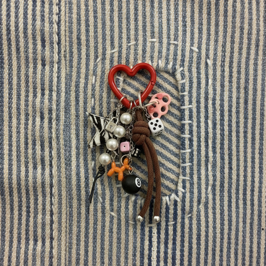 Karabinhage Hjerte 19 mm