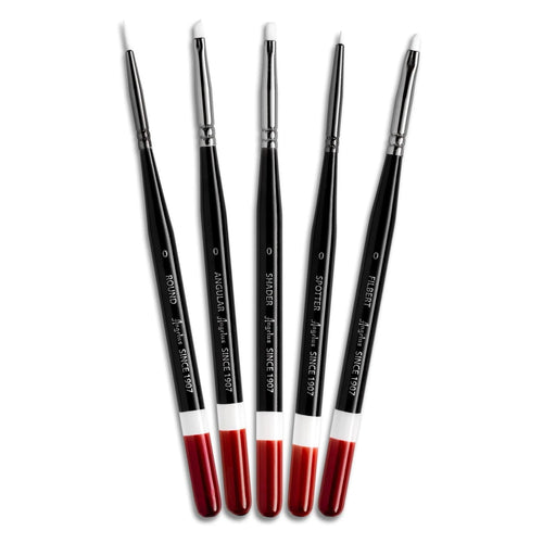Angelus Micro Detail Brush Set 5-pack - Knappnålen