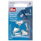 Byx & kjolhakar 9,5 mm Silver 3-pack Prym - Knappnålen