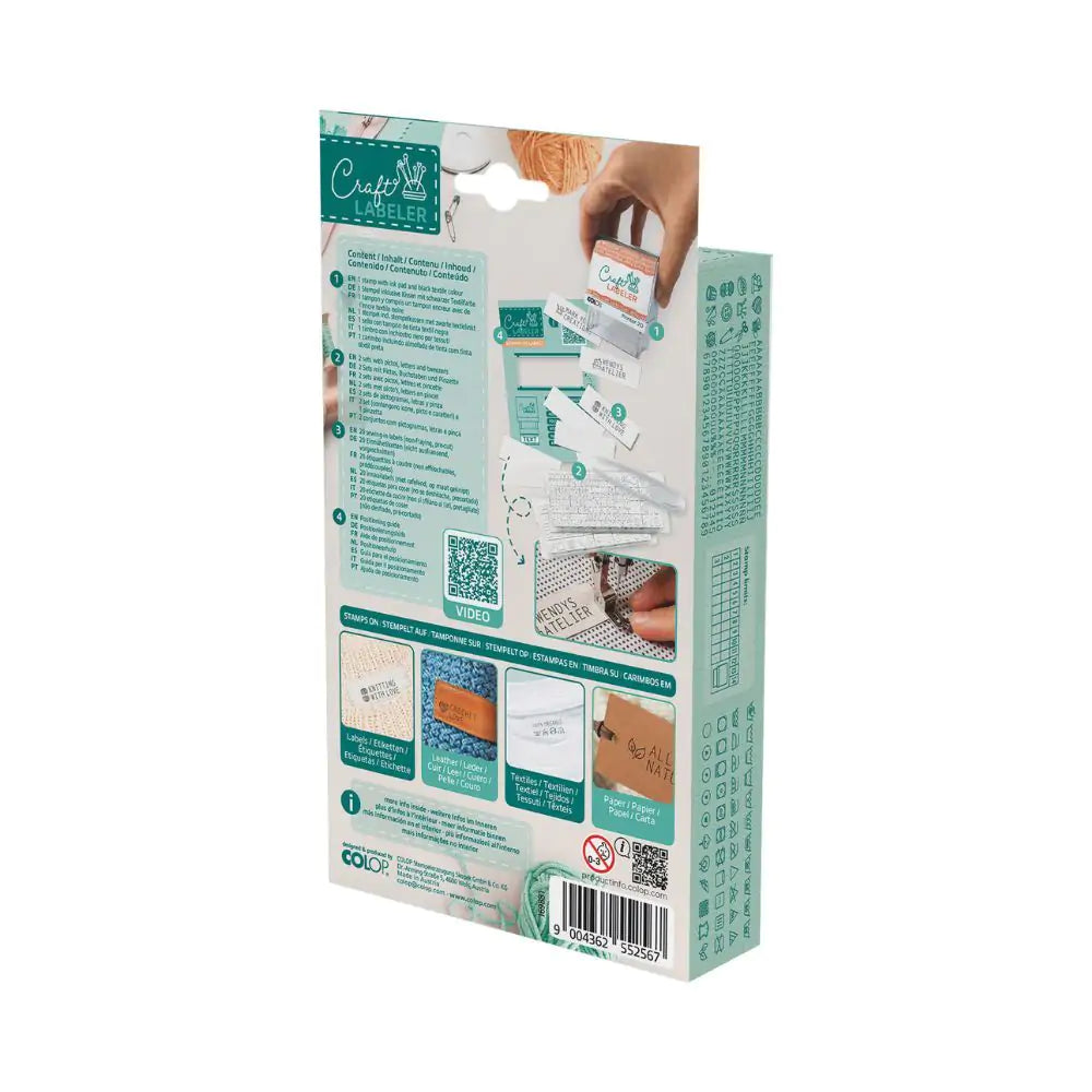 Startsæt Etiketteringsmaskine | Personlige etiketter til tøj