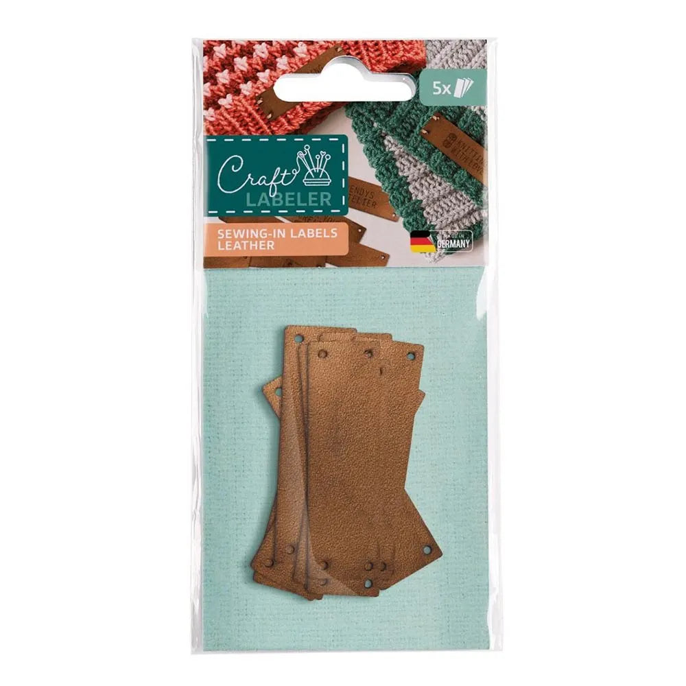 Craft Labeler Læderetiketter 5-pak