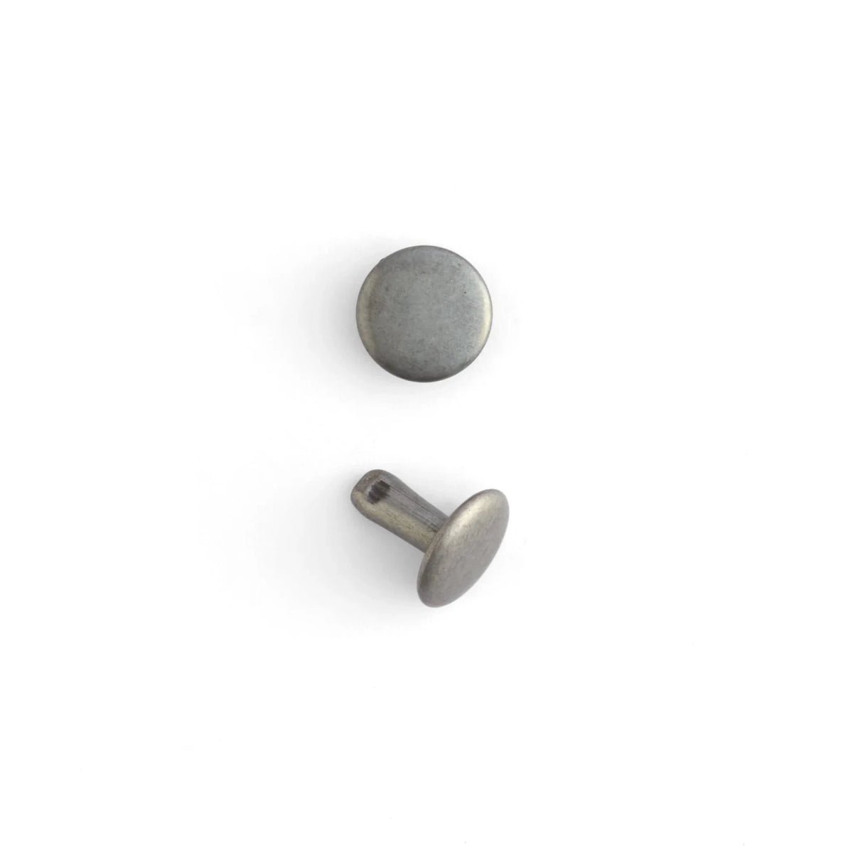 Dubbelnit Antique Nickel - Knappnålen