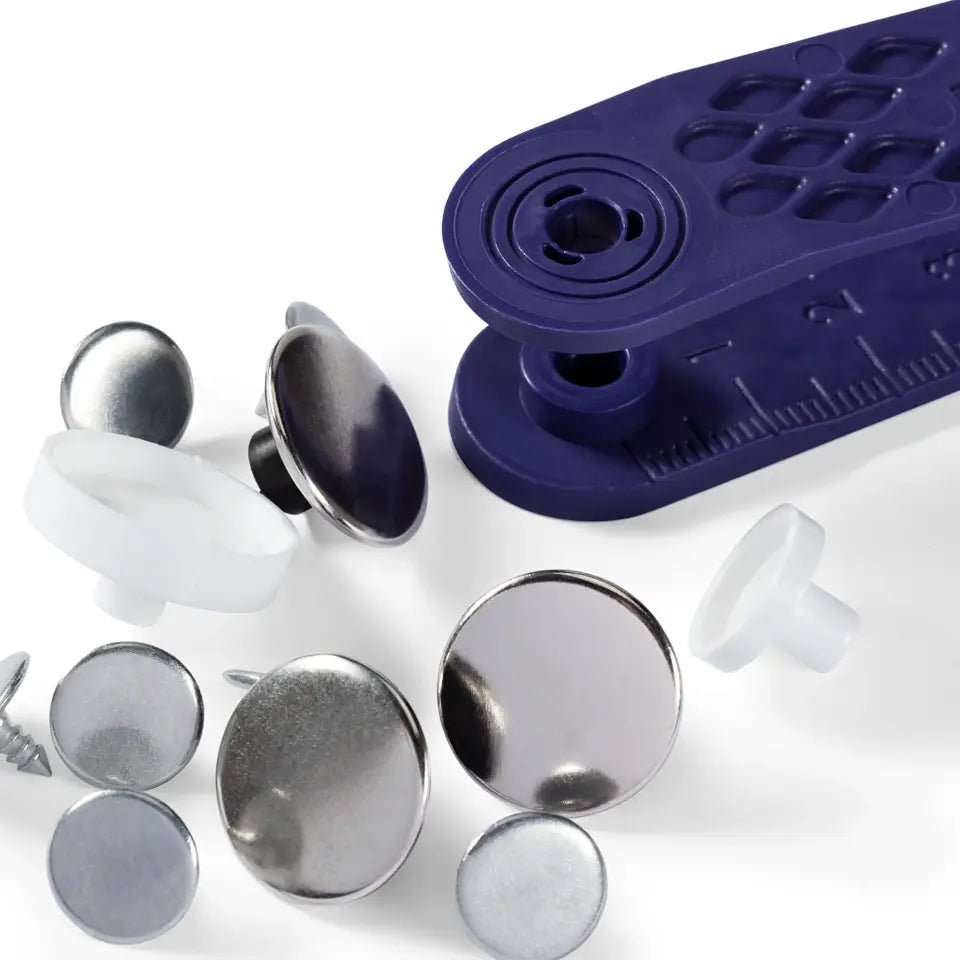 Jeansknappar 17mm Silver Prym - Knappnålen