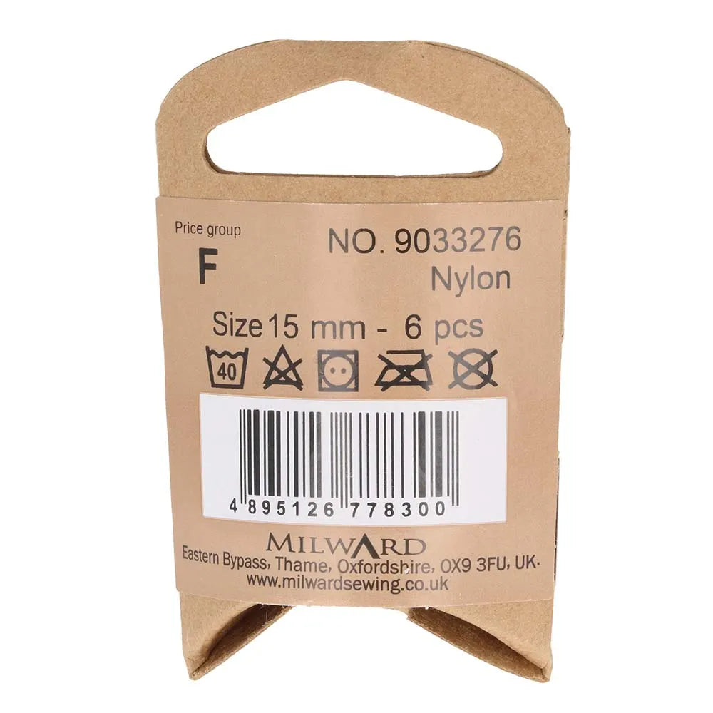 Milward Knapper Prikker Grønne 15mm